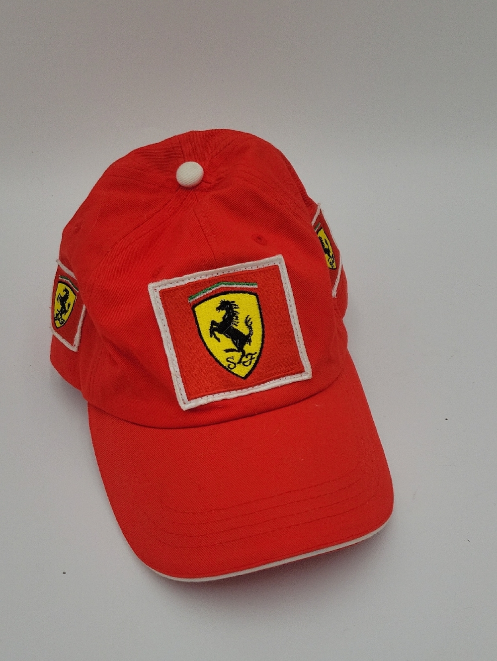 Ferrari FILA Red Patch Baseball Cap